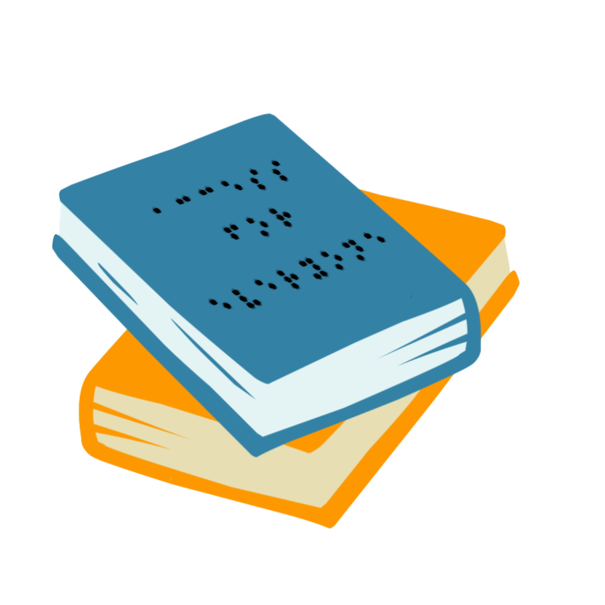 Braille book with the text "Access to All"